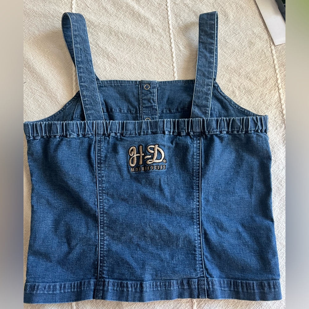 Harley Davidson Denim Top
